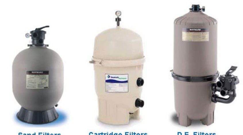 انواع فیلتر تصفیه استخر کدامند؟